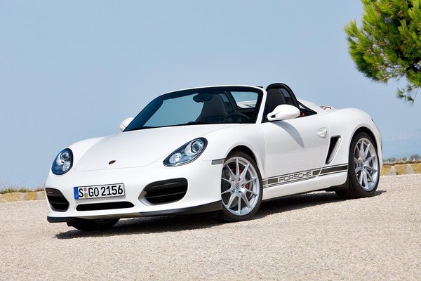 Boxster Spyder Front 3 Quarter 